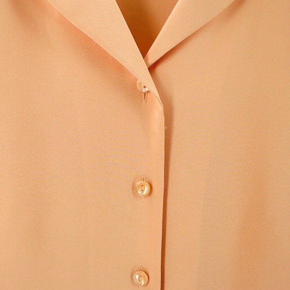 GERRY WEBER Womens Blouse Top EU 42 USA 12 Peach Orange AB38 - Picture 5 of 11